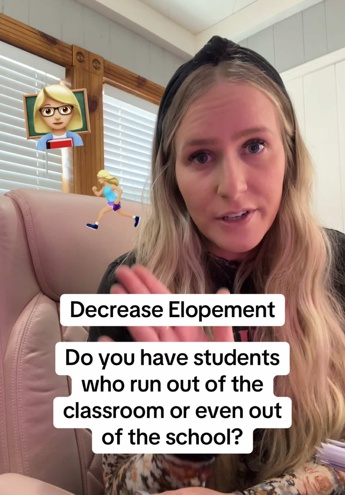 Do you have students who get frustrated or emotional and then run out of your classroom or the school?! Elopement is such a scary behavior to deal with as a teacher, but I have found that teaching students how to take breaks in a safe place decreases this behavior so much!! #classroommanagement #behaviormanagement #teacher 