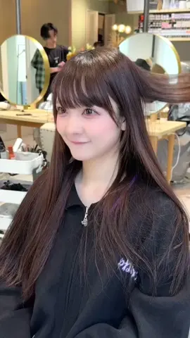 チバゆなちゃんご来店 #美容 #縮毛矯正 #縮毛矯正トリートメント #髪質改善 #美容師 #ボブ #ミディアム #ロング #きゅるりんってしてみて #逃げ水あむ #髪質改善トリートメント #縮毛 #美容院 #チバゆな #環やね 