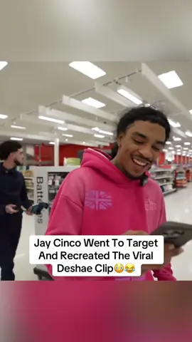 Jay Cinco Went To Target And Recreated The Viral Deshae Clip😳😂 #jaycincoo #jaycinco #fyp #viral 
