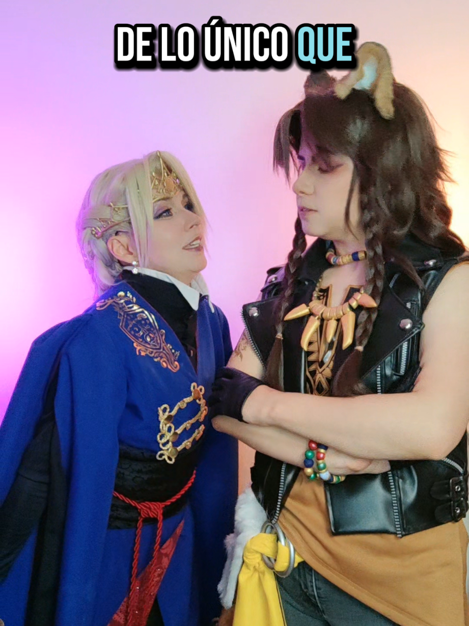 La dinámica de Leona y Vil es un fanfic que se repite siempre.  invitado especial. La peluca de Rook ft @Luccalimsito  #vilschoenheit #leonakingscholar #twistedwonderlandcosplay #twistedwonderland #pomefiore #Cosplay 