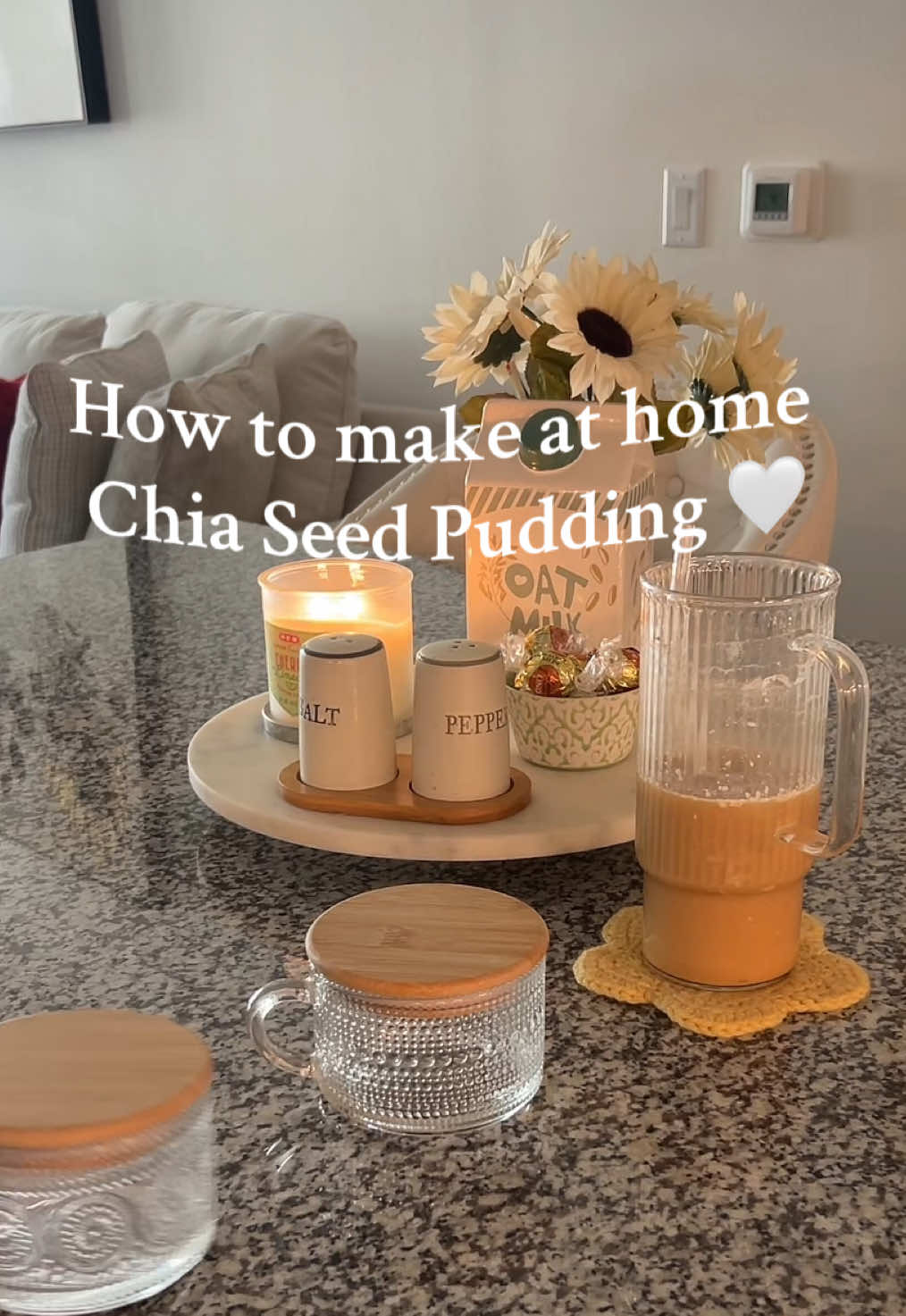 The way I LOVE chia seed pudding you’d think I have a problem! 😆🤭 #athomechiaseedpudding #whatieatinaday #chiaseedpudding #mealprepideas #breakfastideas #highfiber #highprotein #glasscontainers #howto 