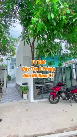 Dãy trọ 6 phòng gần ĐH Nam Cần Thơ #cantho #nhadep #bdscantho #nhadatcantho 