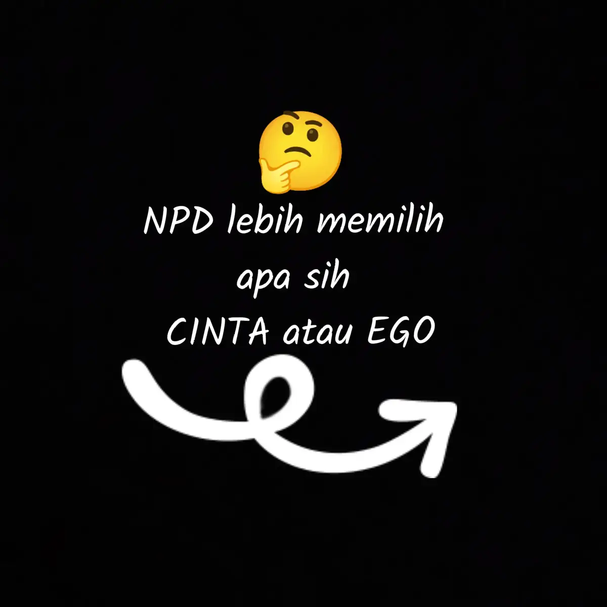 mau pilih mana???? sabar ngadepin atau sadar ngelepasin...#npd #narsistik #narsissist 