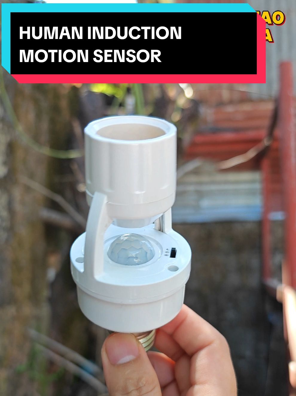 AUTOMATIC ON PAG MAY TAO AT PAG WALA NA AUTO OFF NA! 360 Degrees Human Induction Motion Sensor Night Lamp Socket, Base E27 Automatic Switch Light Sensor #motionsensorlight #motionsensor #smartlighting #infraredsensor #socketholder 