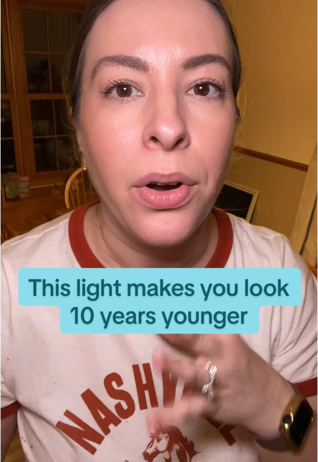 If you’ve been wanting to make content, but you don’t like the way you look on camera, you just need a brighter and better light! Good lighting makes a huge difference in how you look on Camera. Grab this $20 light, it will fix all your problems.  #light #cliponlight #contentcreator #influencer #contentcreatortools #ringlight 