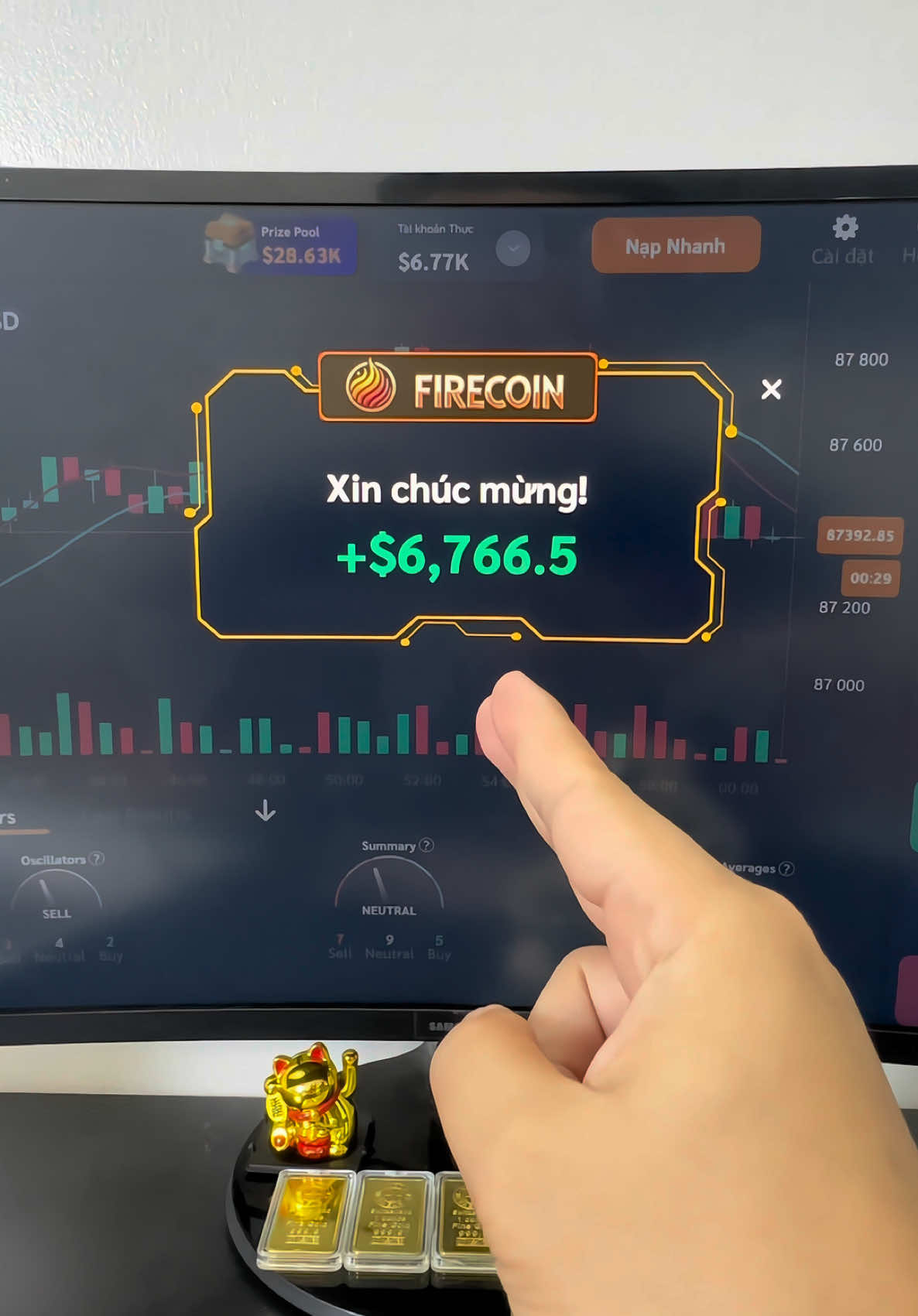 🧧🧧🧧Hỗ trợ em trai vốn 6M lên 150M thành công🧧🧧🧧 #ĐìnhHiểnTrader #dinhhientrader #kiemtienonline #xuhuongtiktokk #thunhapthudong #thinhhanh #trendingvideo #videoviral #chungkhoan #crypto #kienthuccrypto #nợ 