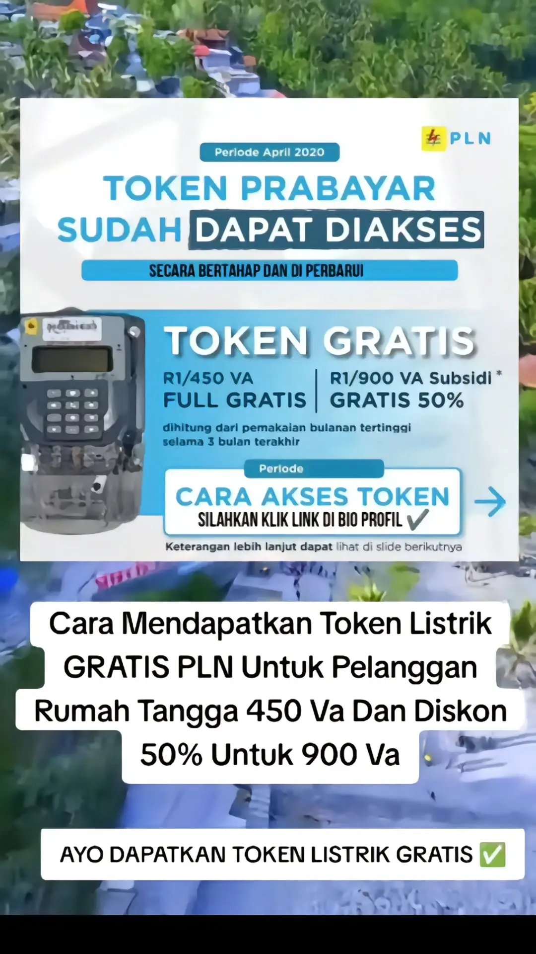 PLN Diskon Harga Hari ini sampai April 2025, Diskon Tarif Listrik Ini untuk Pelanggan Yang Memiliki Daya Listrik Antara 450 VA hingga 2.200 VA GRATIS TOKEN LISTRIK #pln_indonesia #pln #gratis #fouryou #viral #terbaru2025 #tokenlistrik #tokenlistrikpln #tokenlistrik #bunyi #fypviral #fyp #listrikgratis #buruandaftar #subsidiindonesia #listrik #pln #gratis #tokenggratis