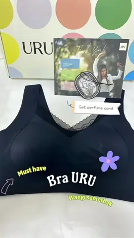 Beli bra sekaligus dapat parfum cara. Wowww sejauh ini baru bra dari URU nih. Cantik bgt ini branya. Anti gagal deh pokoknya #bra #uru #brauru #braseamless #brapremium #brakorea #pushupbra #fashion #rekomendasibra 