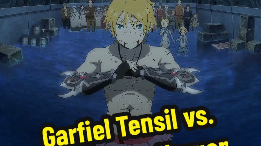 Garfiel Tensil fought the Eight-Arms Kurgan in the recent episode of Re:Zero. #rezeroseason3 #garfiel #anime #animation ##animefan #animefyp #fyp 