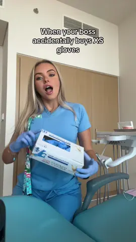 gotta finish the box… #fyp #gloves #funny #trending #nurse 