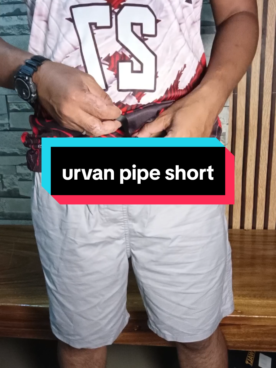 New URBAN PIPE Plain Shorts For Men W/ ADJUSTABLE Strap Buckle Below The Knee Original Garter Short Menswear 3257 Only ₱268.00 #urvanpipeshort  #short 