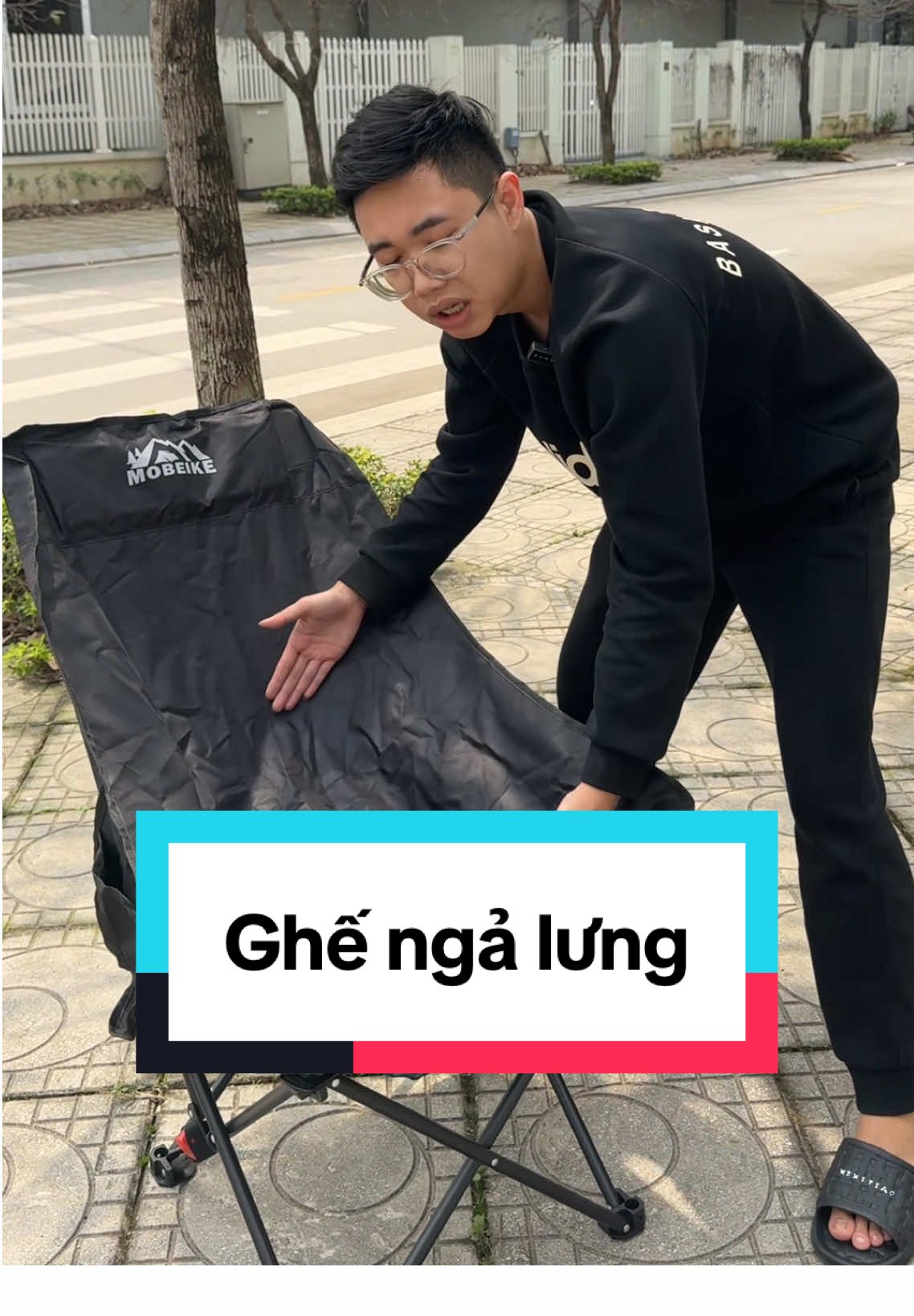 Ghế ngả lưng thư giãn gấp gọn dễ dàng #ghe #ghengalung #ghemattrang3nac #ghemattrangngalung3nac #campinglife #camtrai #vivucamping #ghemattrang #ghegapgon 