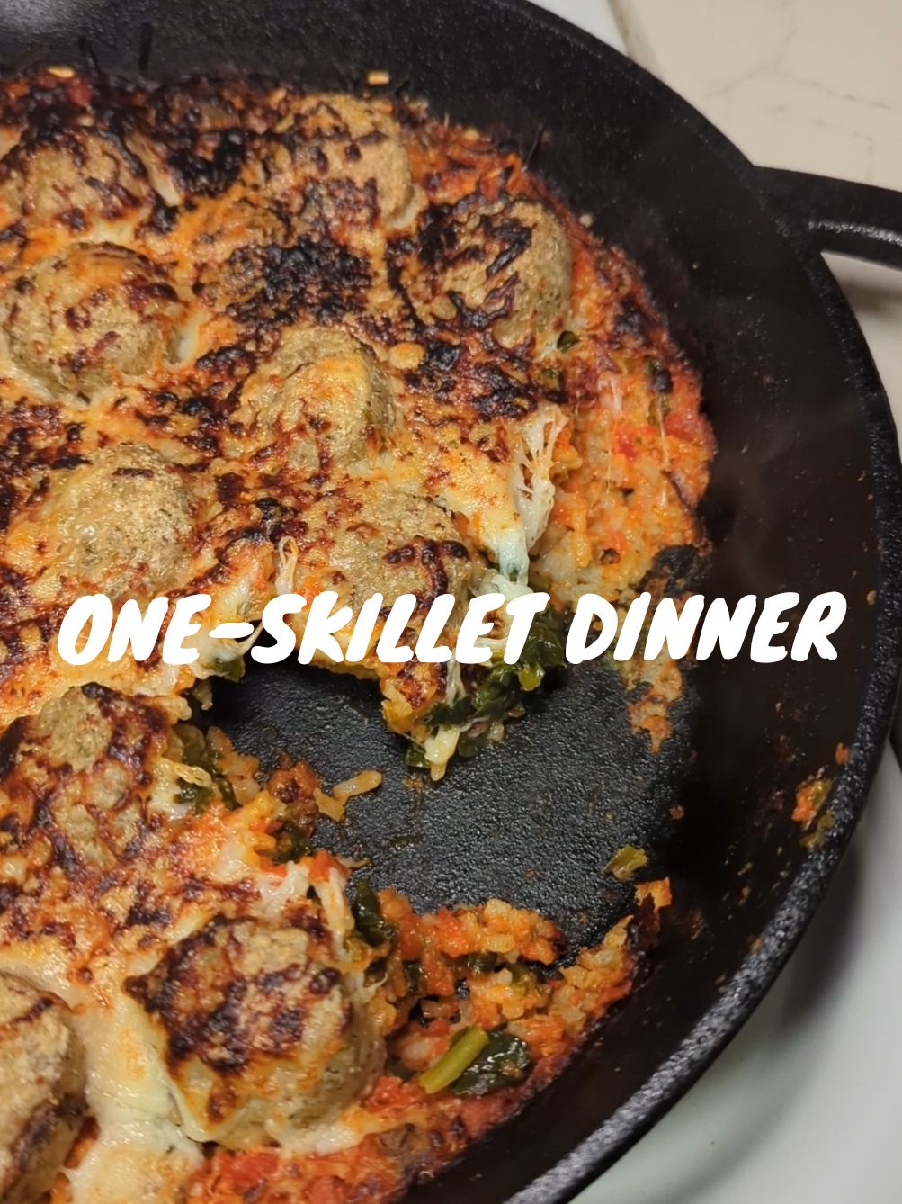 putting it in the rotation!! 👅 #oneskilletmeal #easydinnerideas #easydinnerrecipes #easydinners 