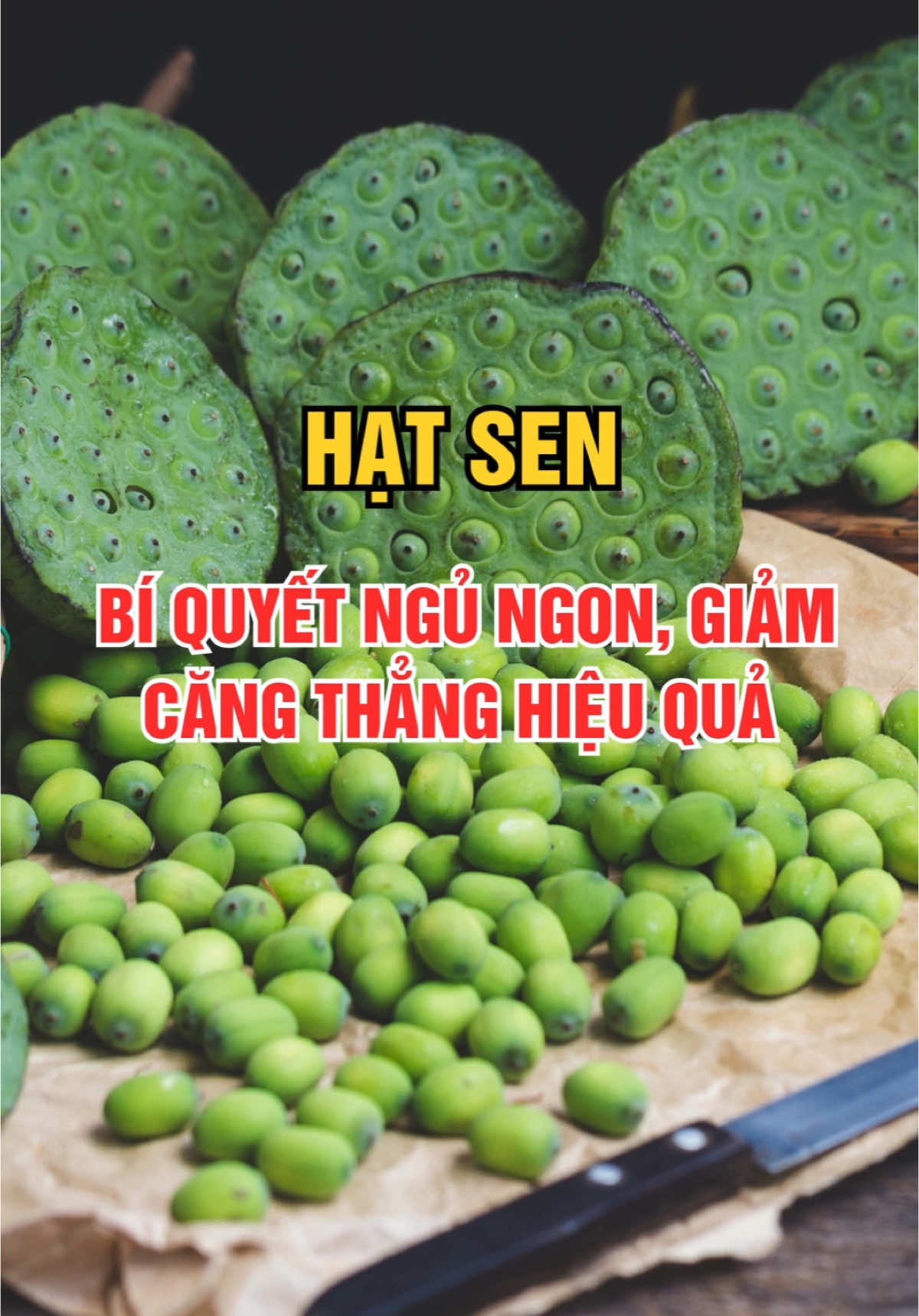 Hạt Sen - Bí quyết ngủ ngon, giảm căng thẳng hiệu quả #hatsen #lamdep #ngungon #songkhoemoingay #suckhoe 