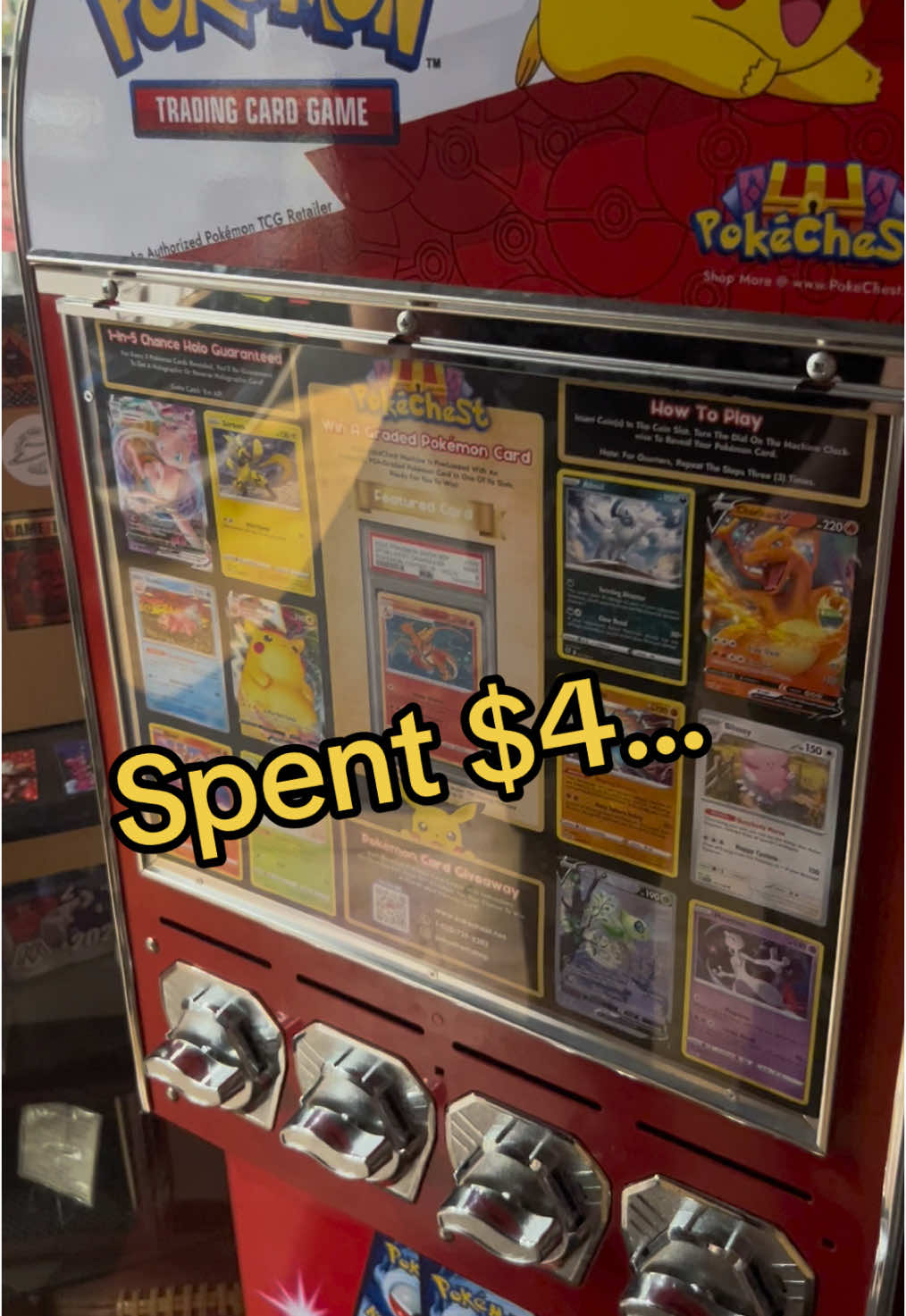 Guys we tried again but this time in a different country…. It’s the same 😭🤣… lost money again.  ••• #pokemon #pokemoncommunity #pokemoncards #pokemontiktok #fyp #foryoupage #funny #pokemontcg 