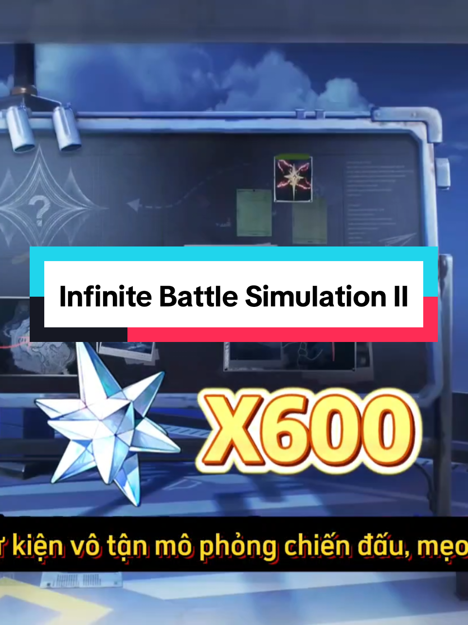 600 astrite từ sự kiện Infinite Battle Simulation II, mẹo vượt ải nhanh #rover #wuwa #encore #kurogames #blackshores #wutheringwaves #camellya #shorekeeper #lumi #youhu #Rinascita #carlotta #phoebe #brant #roccia #Cantarella 