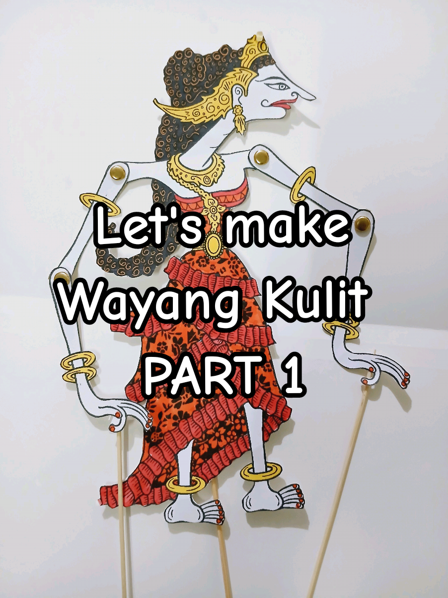Let's make Wayang Kulit | Part 1 #wayangkulit #puppet #wayangkulitpuppet #mapeh #arts #marker #pen #2in1 #teacher #teachersoftiktok 