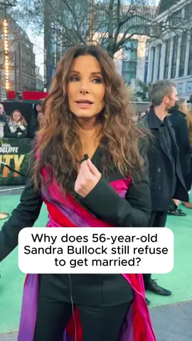 Why does 56-year-old Sandra Bullock still refuse to get married?#foryou #celebrity #celebritynews #fyp #usa🇺🇸 