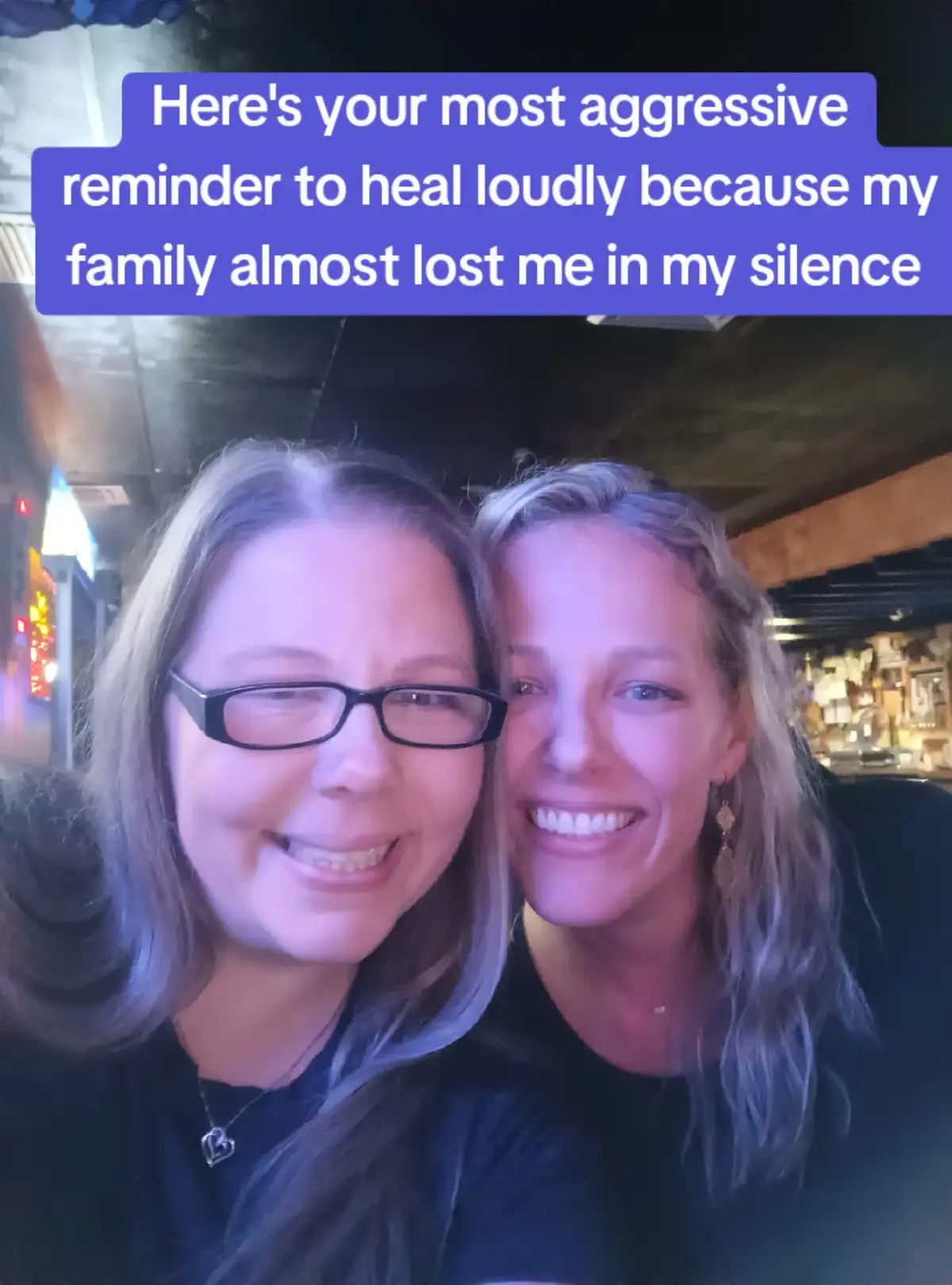 Heal loudly 😉