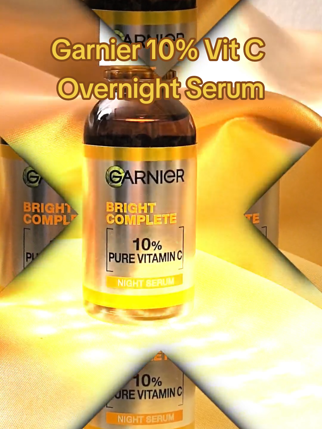 GARNIER 10% Pure Vitamin C Overnight Serum @garnierph  #garnier #garniergang #vitamincserum #vitcserum #skincare #skincareroutine 