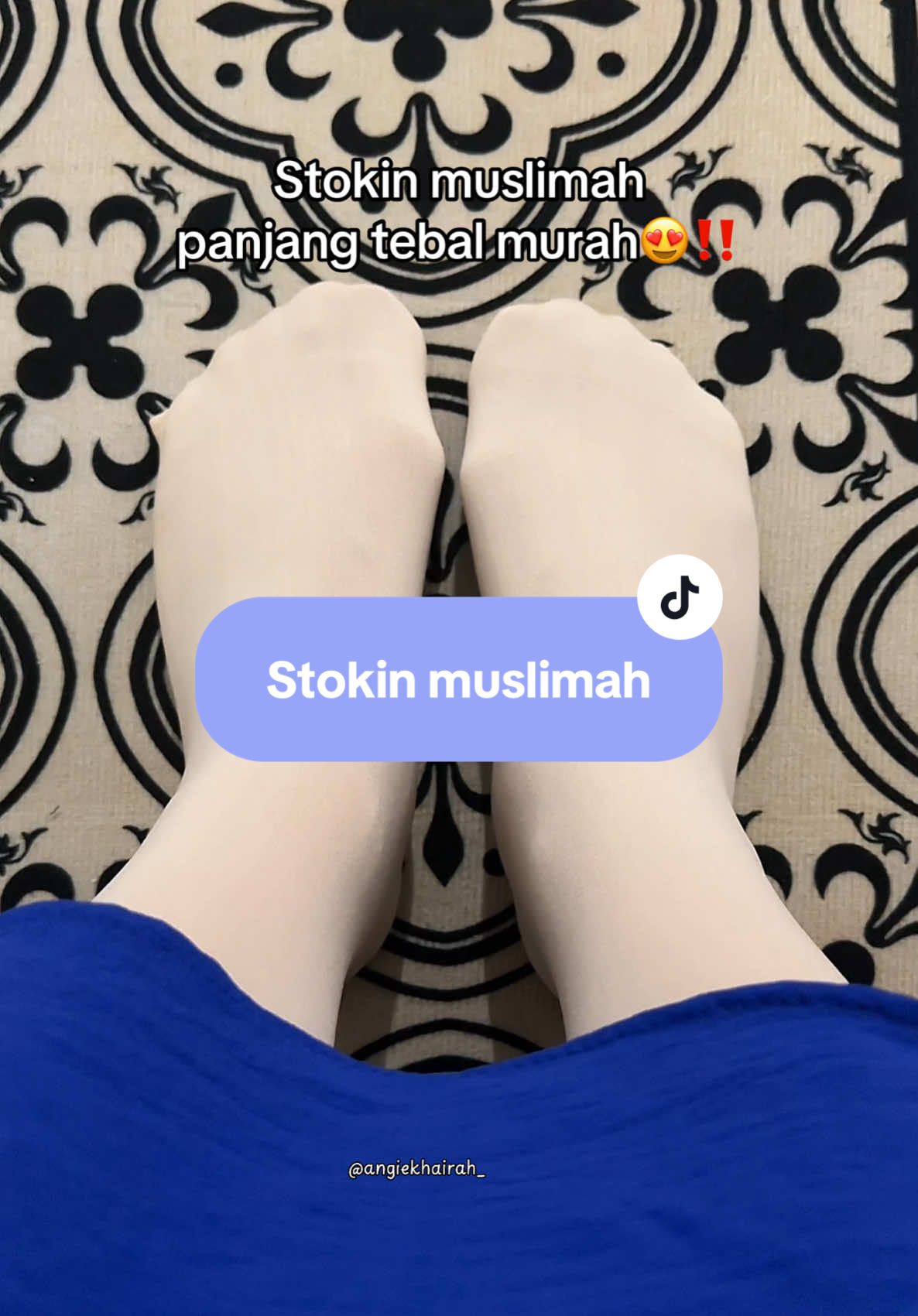 Replying to @yatie✨ selesa ya amat pakai 🥹🫶 #stokin #stokinmurah #stokinmuslimah #stokinviral #stokinpanjang #stoking #stokinmuslimahviral #stokinsilvy 