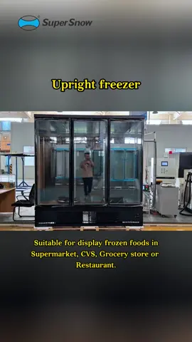 Suitable for display frozen foods in Supermarket,CVS,Grocery store or Restaurant#tiktok#uprightfreezer#manufacturing#chinafactory#popular#fyp#foryou#precessing#beveragerefrigeratorfreezer#coldroomrefrigeratorfreezer#supermarket#restaurant 