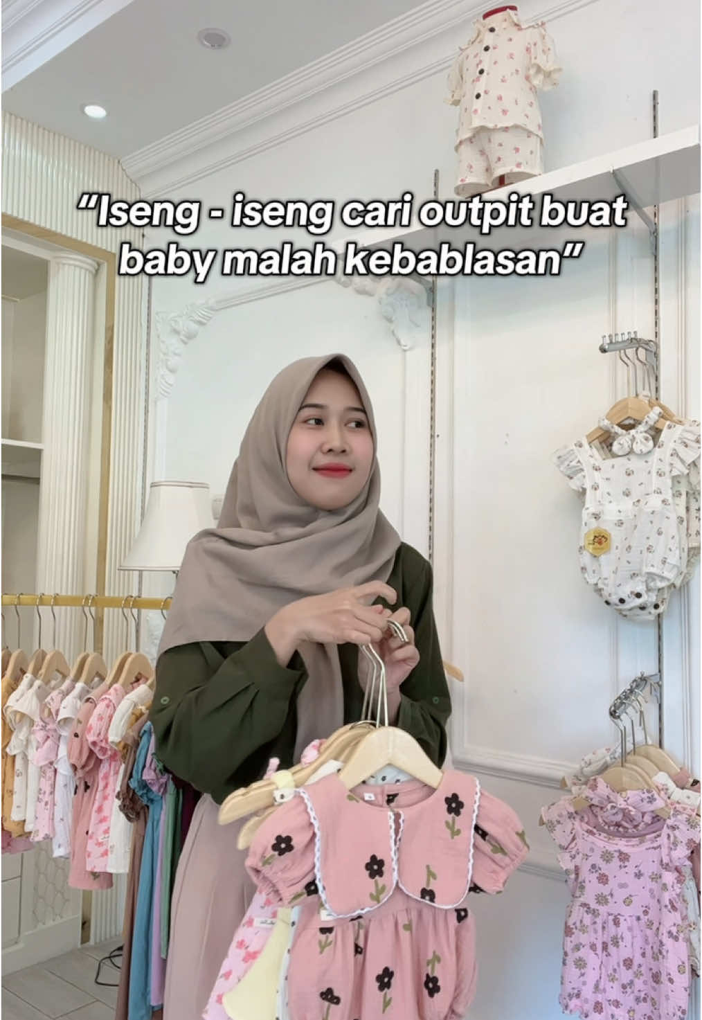 Cantik - cantik semua😍🛍️#fyp #fypdong #fypシ #fyppppppppppppppppppppppp #bajubabyyamaybee #wibgajian #gajiansale #romperairamaybee #Ramadan 