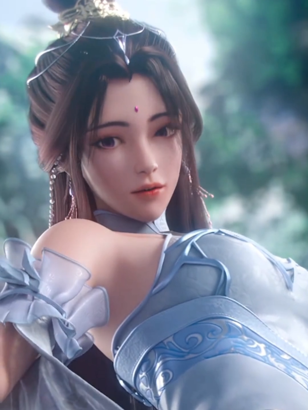 Yue Chan 🤍#yuechan #qingyi #perfectworld #wanmeishijie #donghua #donghuaedit #donghua3d 