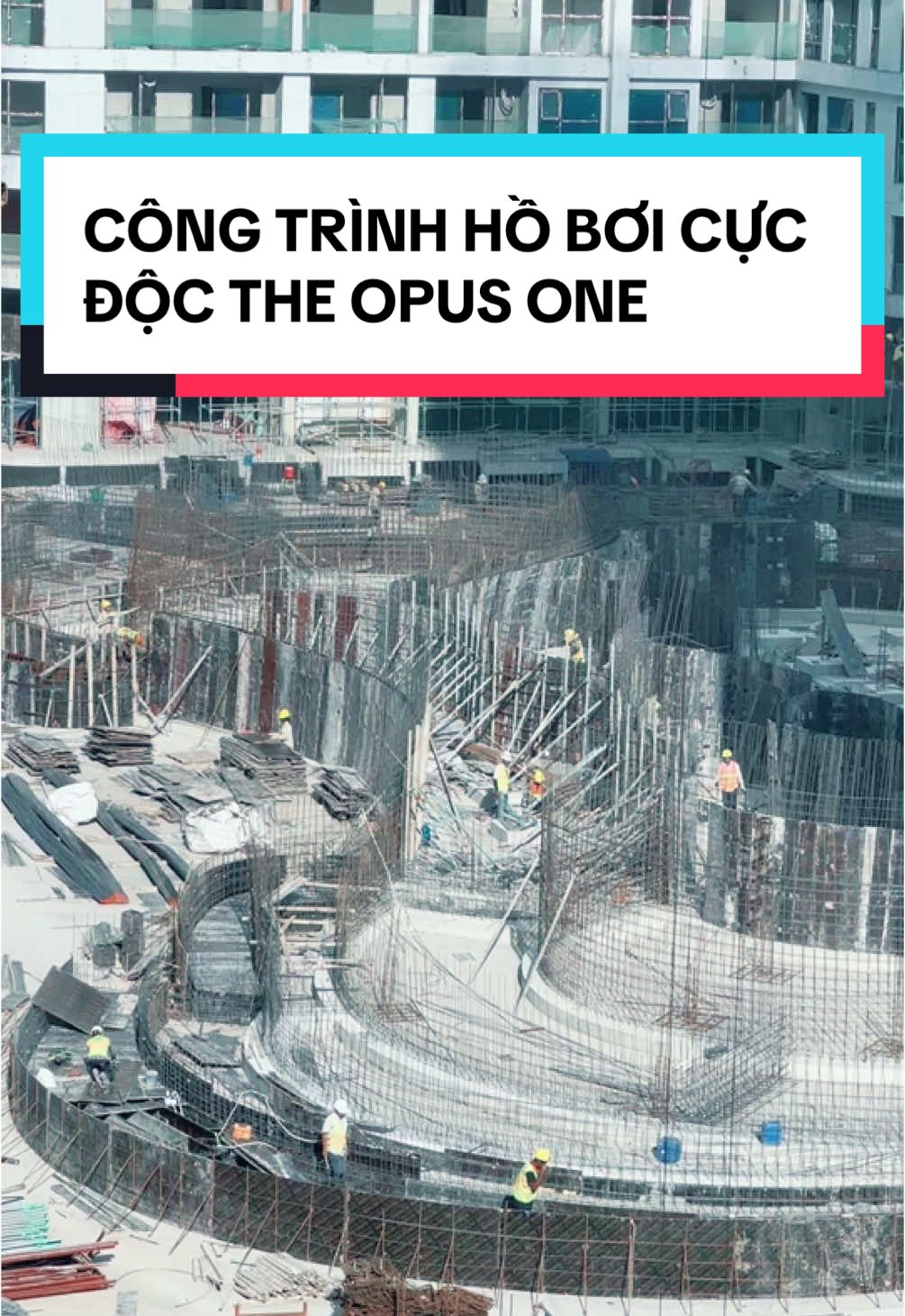 Công trình hồ bơi 3 tầng cực độc - Chỉ có tại THE OPUS ONE - VINHOMES GRAND PARK #vinhomesgrandpark #opusone #thebeverly #tropicalvinhomes #gloryheights #theoasis #homemaxx 