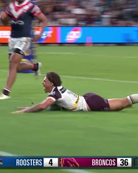 REECE LIGHTNING! ⚡ #NRLRoostersBroncos #NRL