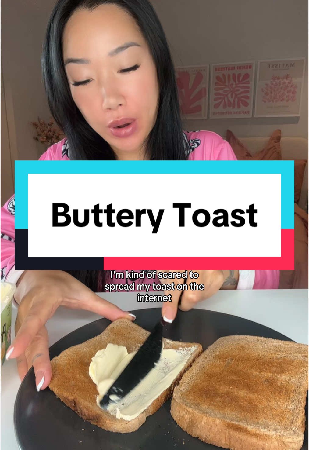 Replying to @ᵕ̈♡︎Staceyy♡︎ ᵕ̈ Mmmmmmmm buttery toast 🙃 #eatwithgg #ggflavour #mukbang #eatwithme #FoodTok #goodmorning #breakfast 