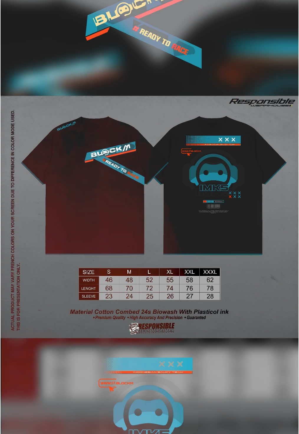 TSHIRT BLOCKM 2025  IDR 130K CP WA : 081252365448 #responsiblewearhouse #sumbersewusoundofficial #srikuningtransport #k5maximalaudio #timsirkus #sumbersewu 