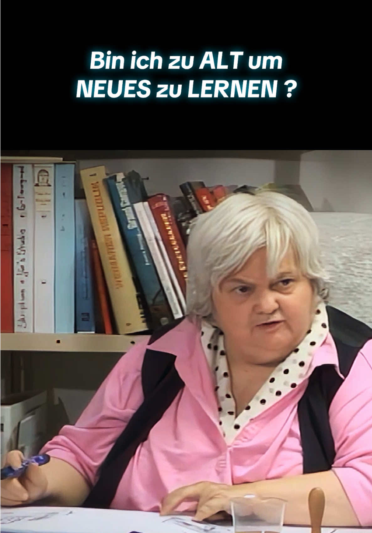 Man ist nie zu alt. Dein Gedächtnis ist nur nicht trainiert. Je mehr du lernst desto einfacher fällt es dir . #verabirkenbihl #lernen #alter #oma #opa #eltern #gedächtnis #gehirn #lernenderzukunft #schule #großeltern 