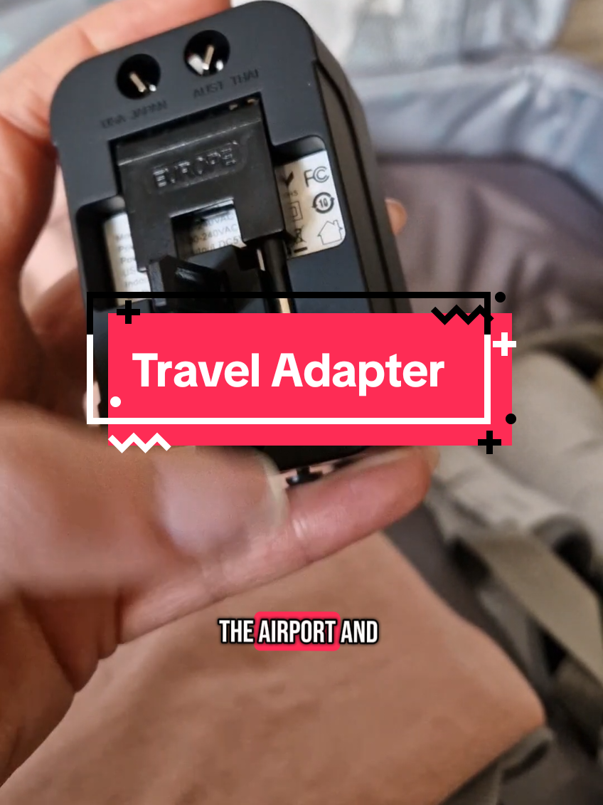 do your travel plugs need an upgrade! #traveltok #travelplug #traveladapter #chargers #TikTokShop #tiktokmademebuyit 