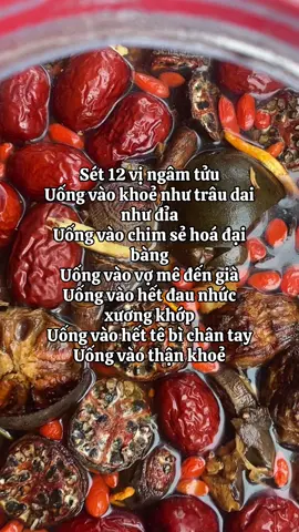 sét 12 vị ngâm tửu cho các bác#thaoduocmevoi #xuhuong #caythuocquanhta #thanhu #thaoduoc #ysl #daunhucxuongkhop #tebichantay #xts #thaoduocdantoc 