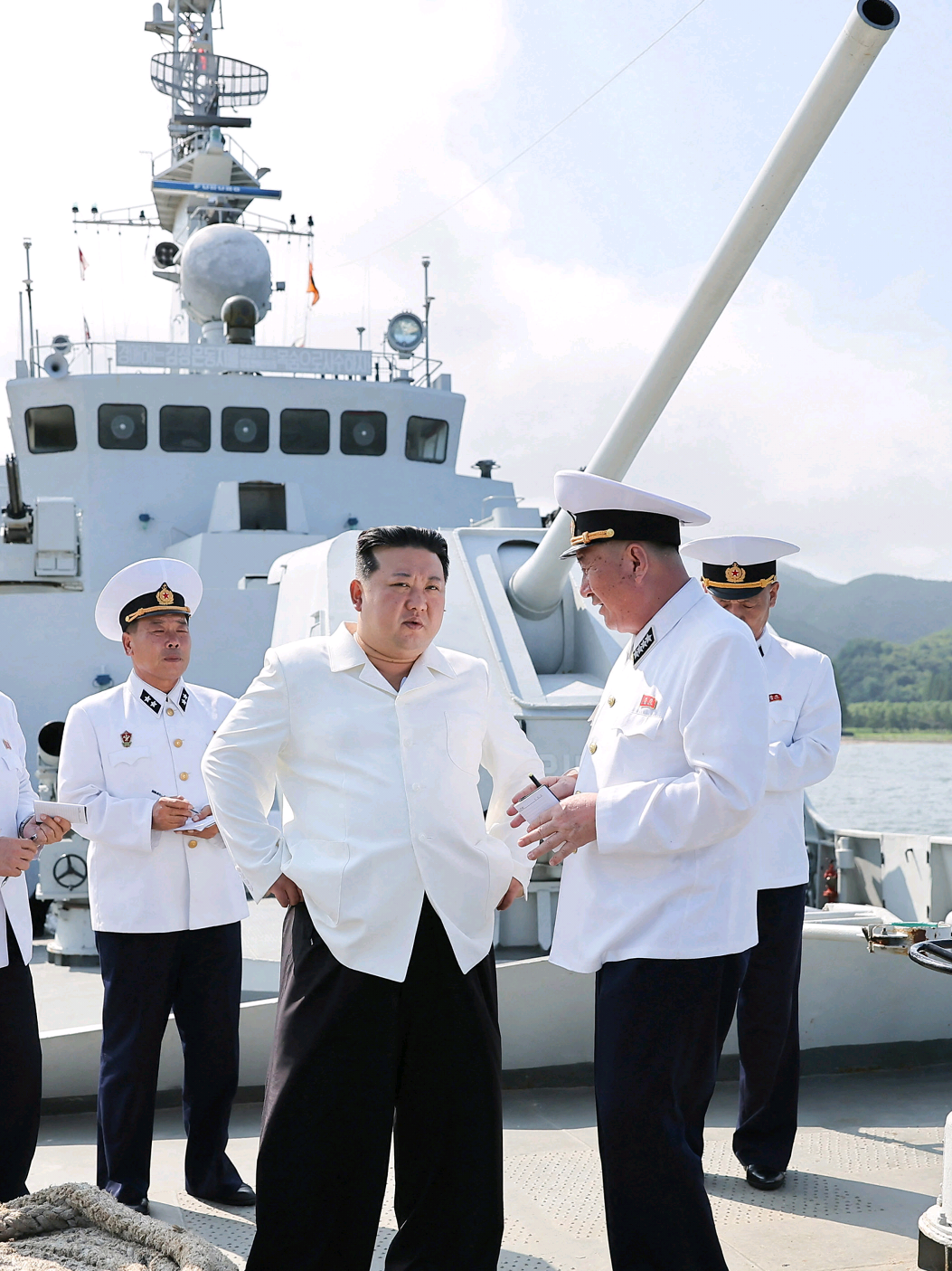 Kim Jong Un Inspects the Naval Unit of the DPRK and Charts a New Blueprint for a Strong Military   In August 2023, Kim Jong Un, General Secretary of the Workers' Party of Korea and President of the DPRK, inspected the 2nd Guards Surface Ship Flotilla of the East Sea Fleet of the DPRK People's Navy of the DPRK People's Army, which has been honored with the title of the Oh Chung-hap 7th Regiment. Kim Myong Sik, Commander of the DPRK People's Navy, and others greeted him.   Kim Jong Un reviewed the combat journey of the flotilla. He instructed that education should be strengthened by leveraging the Party's leadership achievements, and the flotilla should play a leading role in combat readiness and the enhancement of naval forces. He learned about the combat mobilization readiness of the flotilla's warships, the lives of the servicemen, the military port renovation plan, etc. He boarded the Guard Ship 661 and commended its agile mobility and powerful strike capabilities.   On that day, Kim Jong Un observed the strategic cruise missile launch training. The sailors accurately hit the targets, demonstrating the combat mobilization state and attack capabilities. Kim Jong Un emphasized that the DPRK People's Navy shoulders the missions of safeguarding national sovereignty and security. He put forward the guideline to develop the navy into a powerful main - type military service group, and required adhering to the naval force development line proposed at the Eighth Congress of the Workers' Party of Korea to accelerate the modernization of weapons and equipment.   He pointed out that the navy should maintain a mobilized state, and enhance actual combat capabilities by regarding training as combat readiness. He stressed that the outcome of a war depends on the ideology and spirit of the servicemen, and the new generation should inherit the traditional spirit of the military. He believed that the spirit of the previous - generation naval warriors and the Juche Idea would help the navy achieve victory. He expected the sailors to uphold the spirit of vowing to defend the country to the death and safeguard the honor of the previous - generation heroic sailors.   Inspired by Kim Jong Un, the officers and soldiers vowed to keep the mission of national defense in mind, build a strong navy, defend national sovereignty and the happiness of the people, and safeguard the seas of the motherland.#FYP #fypシ   #fypシ゚viral  #金正恩  #김정은 #DPRK  #кимченын  #kimjongun #NorthKorea  #คิมจ็องอึน #kimilsung #hochiminh  #risolju #korea  #tiktokindia #kim #kimilsung #kimjongil #كيمجونغعن #キム・ジョンウン  #किमजोंगउन #CoréeduNord #CoreadelNorte #СевернаяКорея #nordkorea #북한 #เกาหลีเหนือ  #CoreiadoNorte #coreadelnord #noordkorea #nordkorea #donaldjohntrump #Trump #الشمالية #将军 #金正恩氏 #CoreadelNorte #北朝鮮 #朝鲜 #충의 #恩情 #朝鲜半岛 #NorthKoreaNews #DPRKNews #KoreanPeninsula #朝鮮半島 #조선반도 #忠诚 #太阳 #白头山 #백두산 #KimYoJong #元帅 #김정일 #김일성 #김요정 #地表最强 #地表最强80后 #最强80后 #忠誠