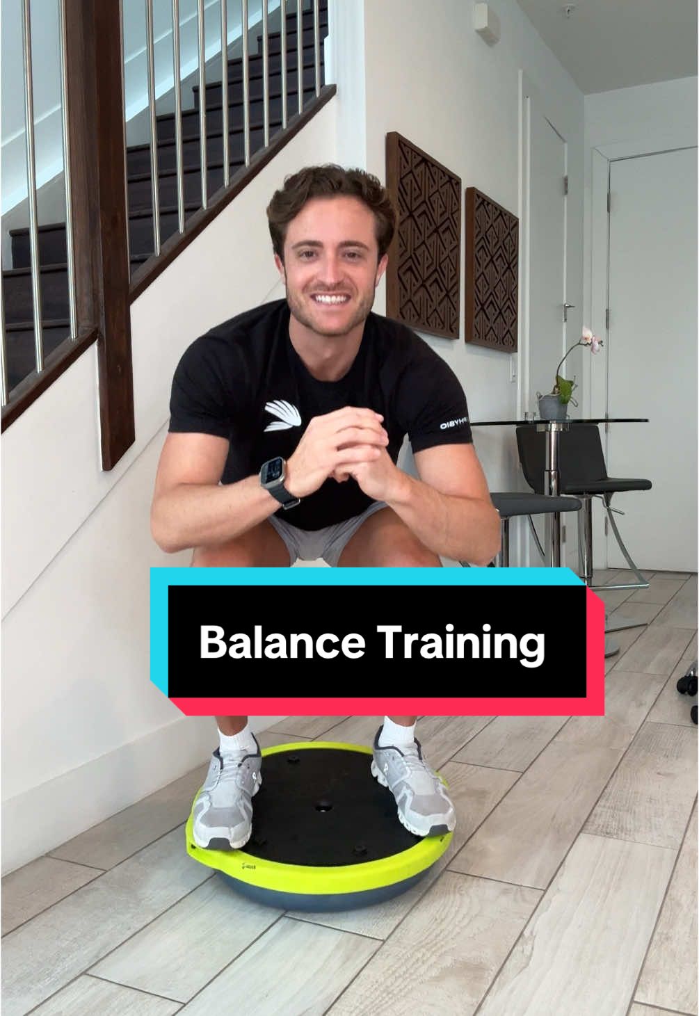 Try these to help train your balance! #balancedtraining #rdl #bosu 