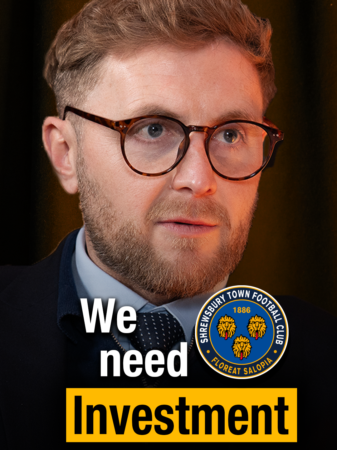 The decline of the traditional football owner 📉 #BusinessofSport with Shrewsbury CEO Liam Dooley. Link in bio. — #CharlieStebbings #HarryStebbings #sport #football #shrewsbury #leagueone #league1 #efl #englishfootball #business #ceo #lowerleaguefootball #shrewsburytown #championship #leaguetwo