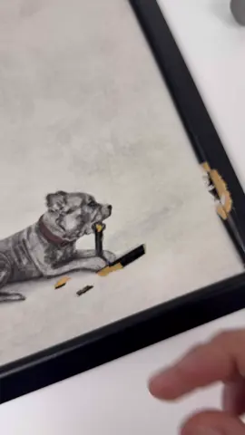 “Chew Toy” Thanks to my dog, Riley, for helping me out with the reference for this illustration. #contemporaryart #modernart #dogart 