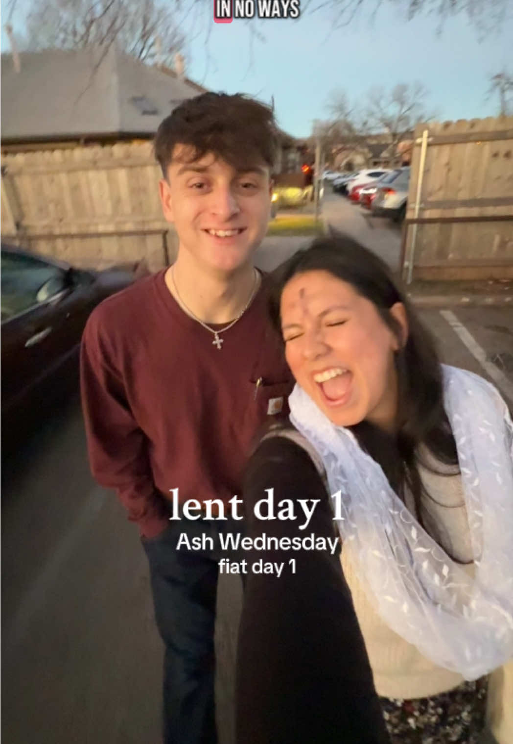 let’s keep each other accountable!! 💜 #catholic #catholicism #ashwednesday #lent #lentenseason #college #collegelife #Vlog 