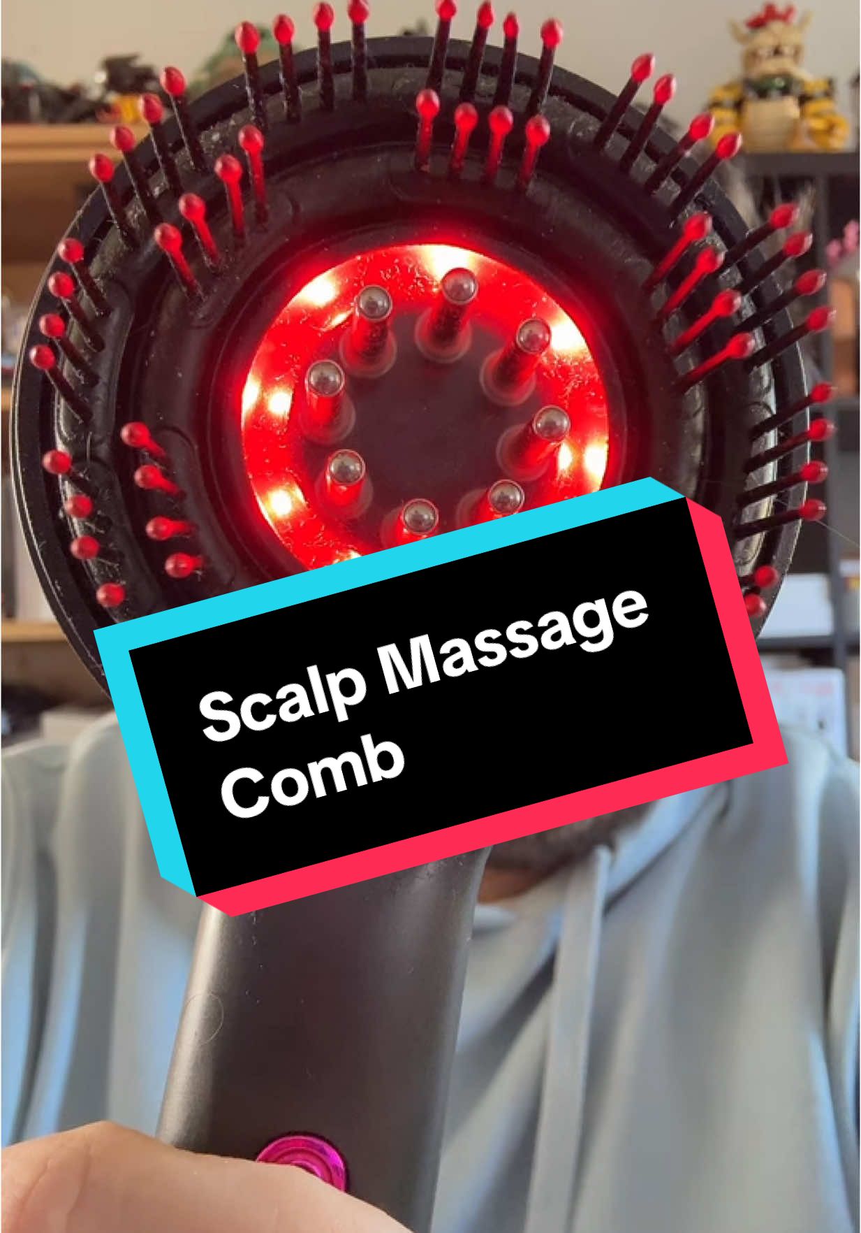Scalp massage comb #scalp #hairbrush #dryscalp #spotlight #comb #hairstyle #haircare 