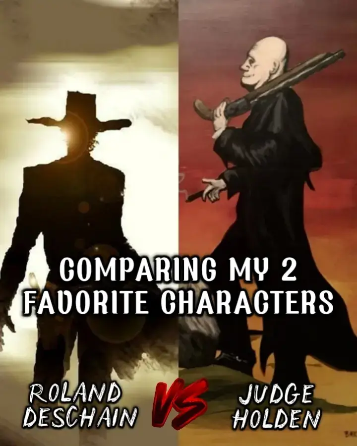 Underrated vs overhated #BookTok #thedarktower #rolanddeschain #bloodmeridian #judgeholden #comparing #fyp #fypage #zyxbca #western #stephenking #cormacmccarthy #writingwise