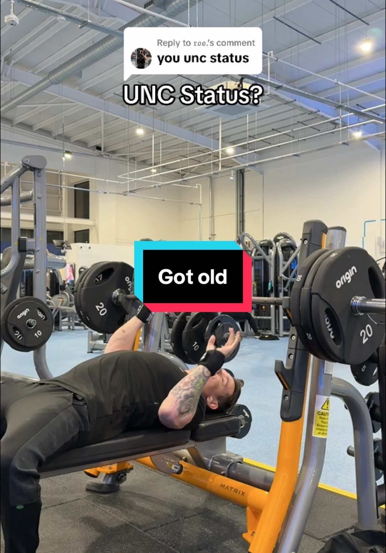 Replying to @𝔯𝔬𝔬. UNC status #gym #gaming #cex 