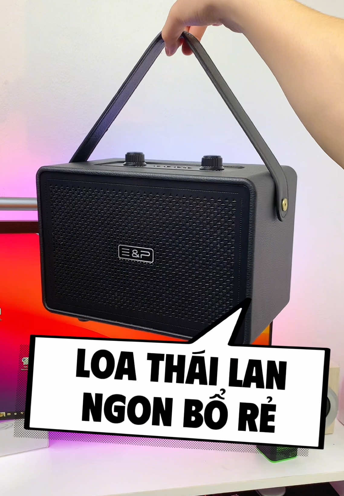 Loa thái ngon bổ rẻ, thì tội gì dùng loa tàu đúng không anh em #loabluetooth #kocnet #hungdienquang 