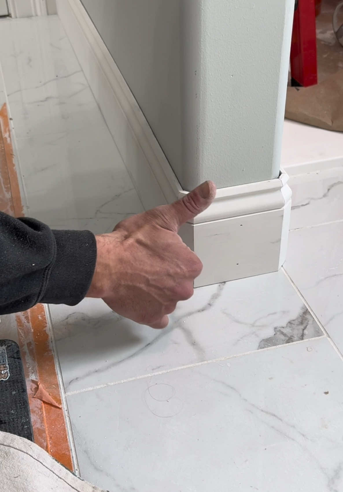 Bullnose preassemble #remodel #construction #homerenovation #woodworking #howto #tools #DIY #carpentry #construction #homeremodeling #hgtv #tooltips #constructiontips #diytools 