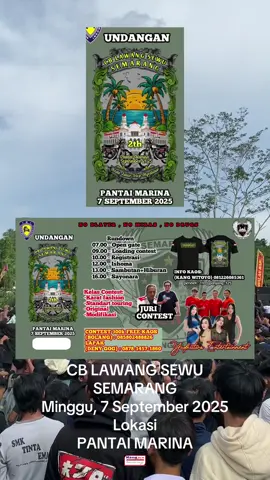 INFO PUSAT BOLO nyerang Semarang pesta pantai bolo 🔥🔥😎 #kaoscb #pucangan #surabaya #Ramadanekstraseru ##cbdemakkotawali##cbrpmjember##cbteposjepara##cbindonesia##cblawangsewusemarang##semarang@@cindyfatika@@PEJUANG KUWADE