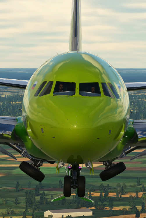 S7 Airlines AirbusA320neo#aviation #airplane #fligh 