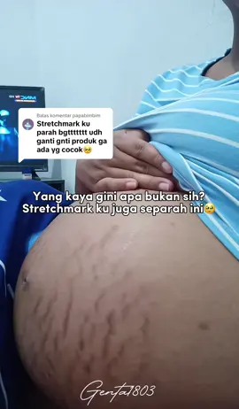 Membalas @papabimbim #stretchmarks #stretchmarkremoval #stretchmarkoil #mamabliss #selulit #solusistretchmark 