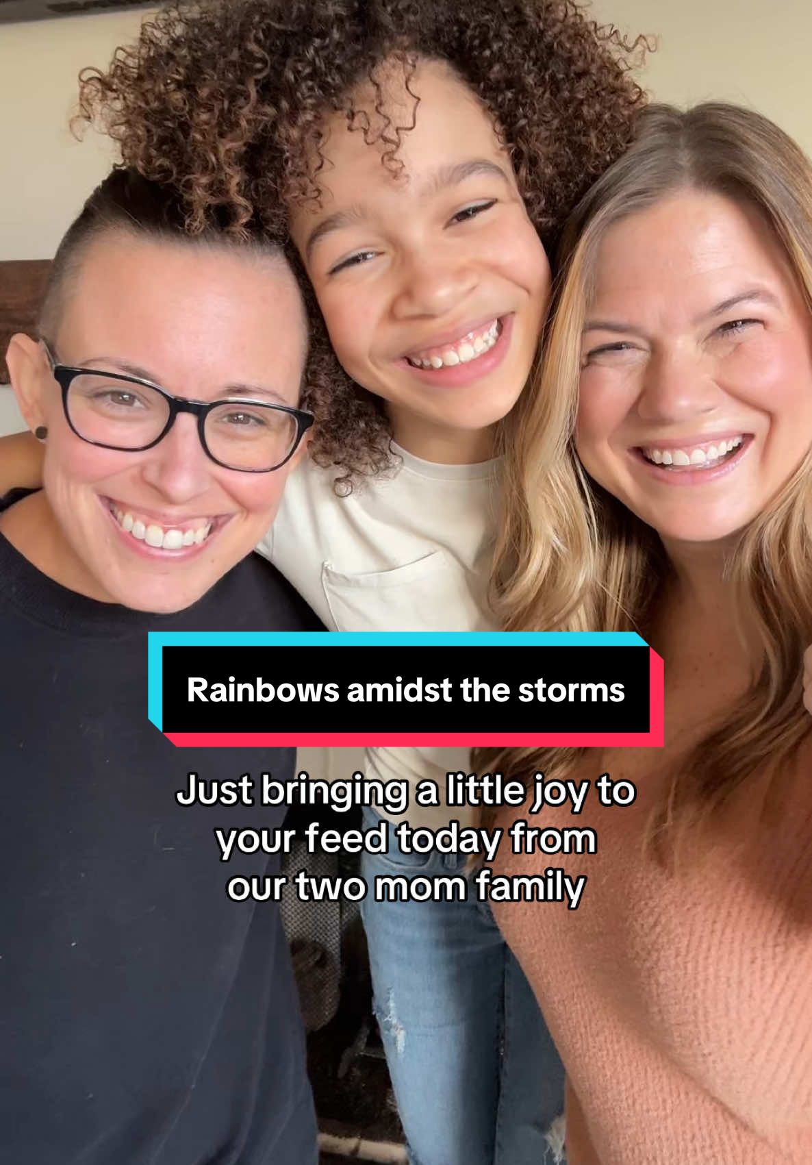 Sometimes it's just good to see that even during the storms... there are rainbows 🌈🥹 #twomoms #twomomfamily #familylove #lovemakesafamily #LoveIsLove #lovewins #FamilyFun #lgbtfamily #rainbowfamily #lgbtqfamily #fyp 