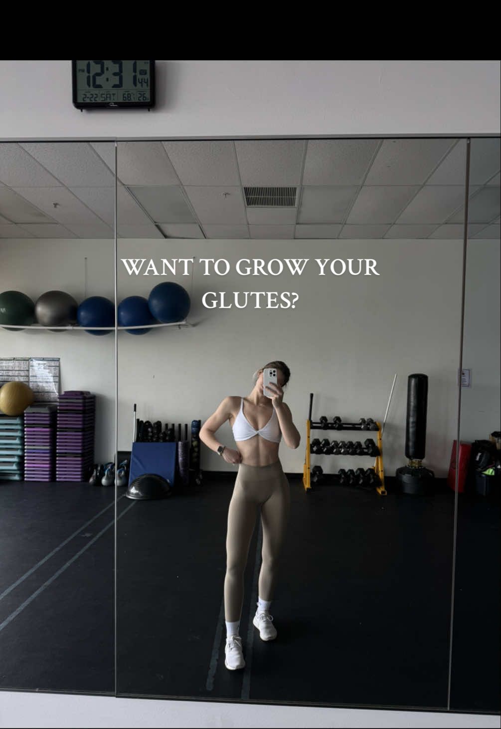 HOW TO GROW YOUR GLUTES — save for your next workout 🏋🏽‍♀️ 🤍🎧 #glutesworkout #fyp #CapCut 